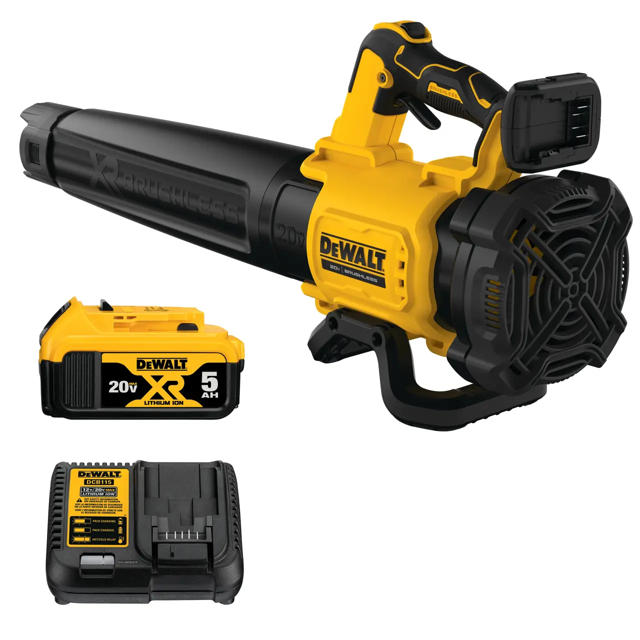 DEWALT DCBL722P1 20V MAX XR Leaf Blower Kit