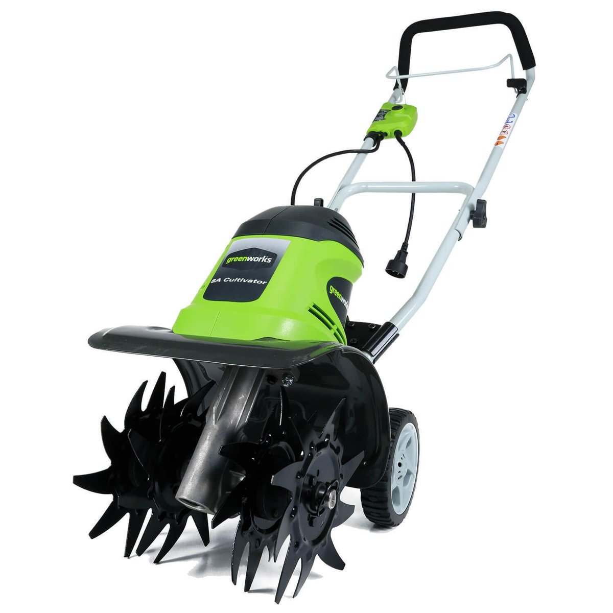 Greenworks 27072 8-Amp Corded Electric Cultivator